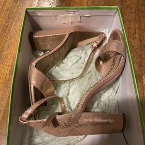 Rose Gold Sam Edelman Heels